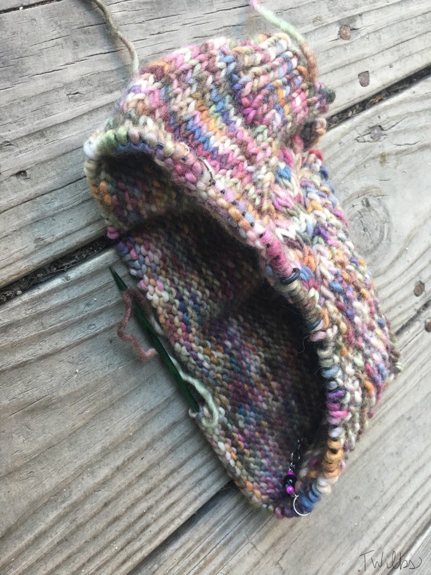 Urban Aran Hat—Alt View, 29 rows